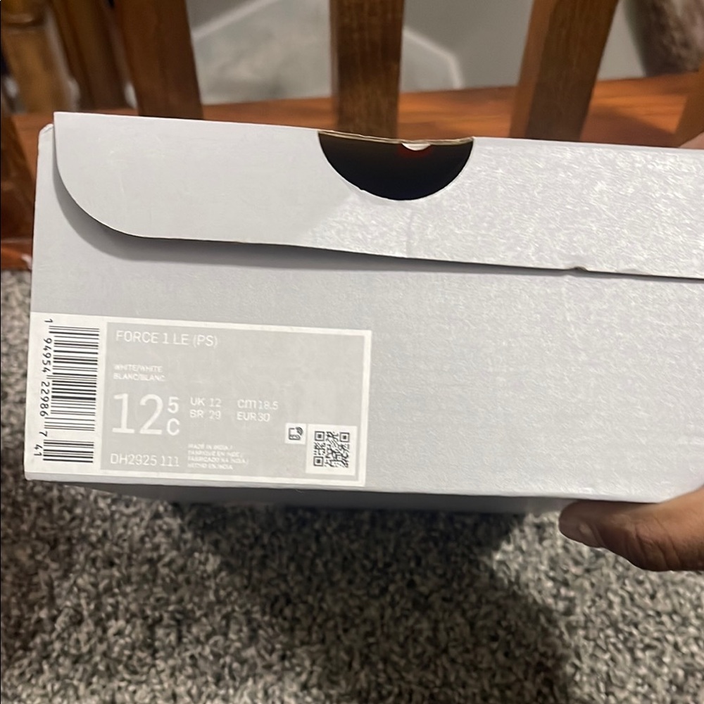 Nike Force 1 LE PS White Sneakers